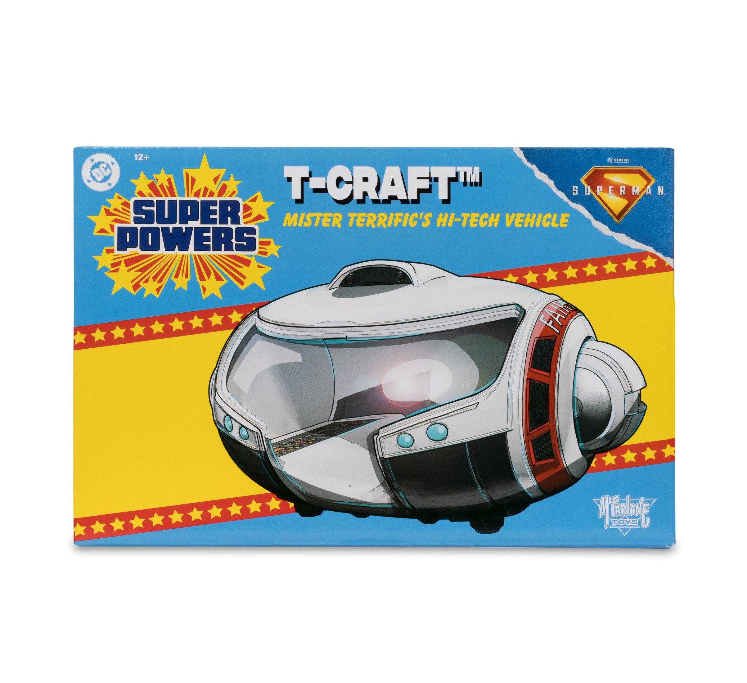 McFarlane Toys DC Direct Superman Super Powers Movie T-Craft Vehicle