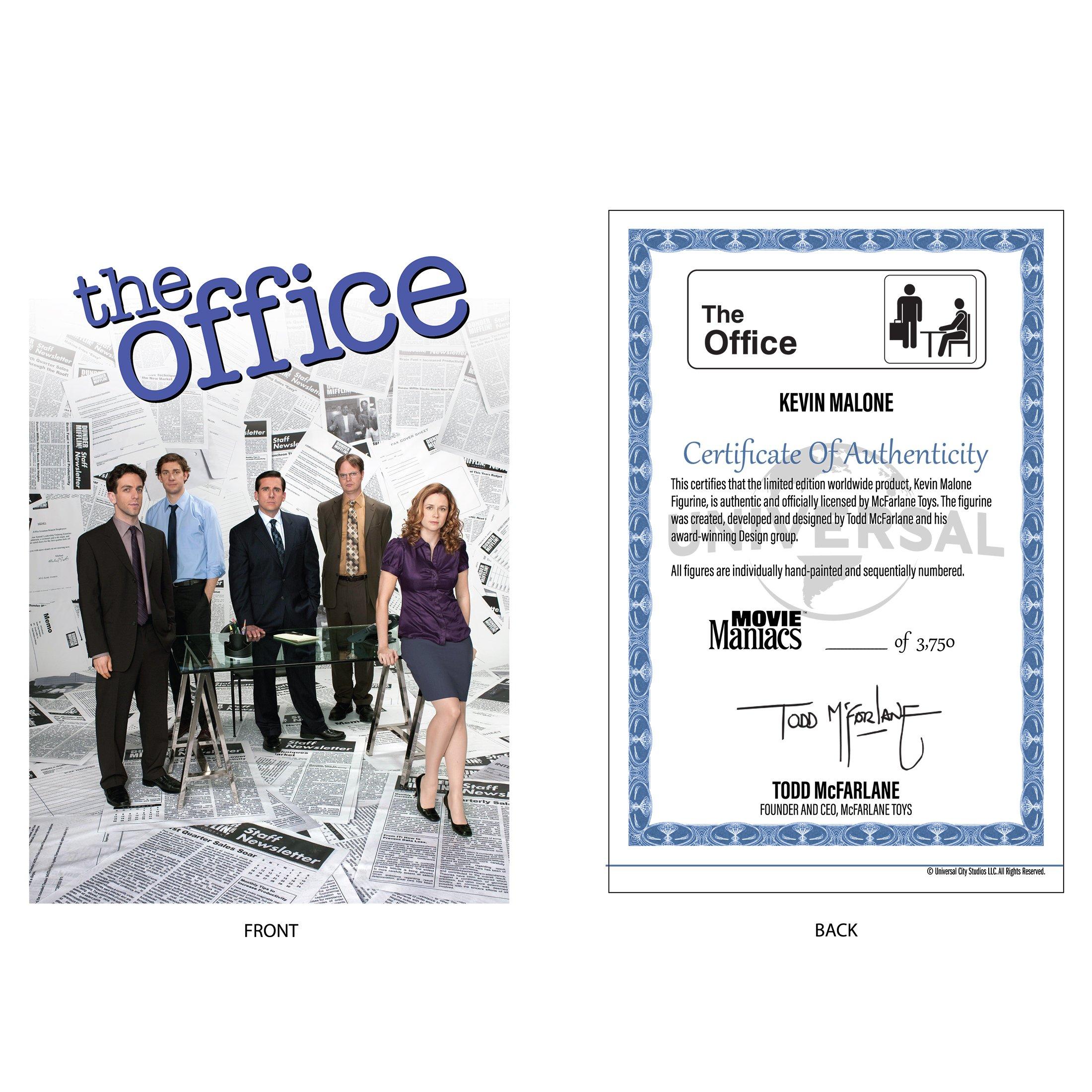 McFarlane Toys Movie Maniacs NBC The Office Kevin Malone 6-in Statue