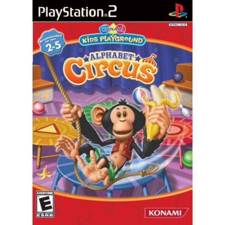 Konami Kids Playground Alphabet Circus - PlayStation 2