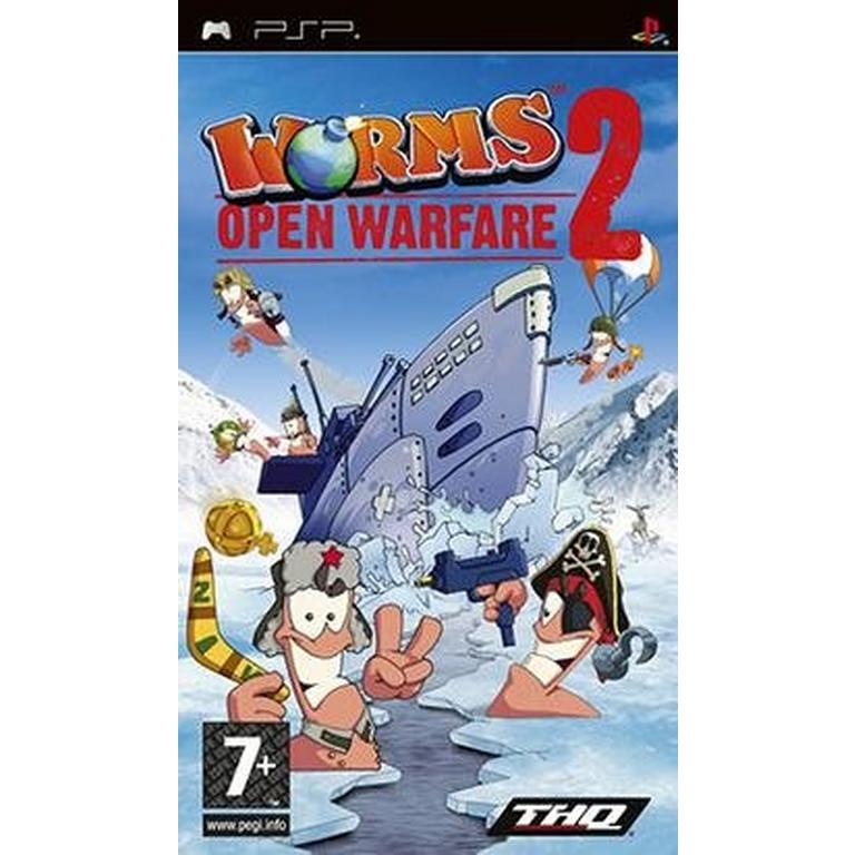 【中古】Worms 2 Open Warfare (輸入版) - PSP Worms 2 Open Warfare - Sony PSP | THQ Nordic | GameStop