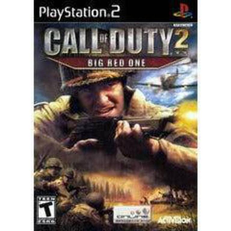 【PS2 レア物CoD 2作品】CoD:ファイネストアワー、2 ビッグレッドワン Call of Duty 2: Big Red One - PlayStation 2 | Activision | GameStop