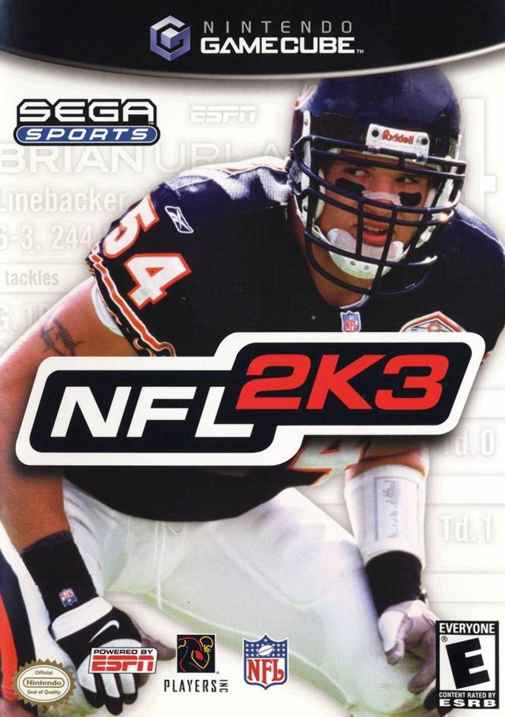 Jeu NFL 2K3 Pour Nintendo GameCube - Version UK PAL, Neuf Scellé Sous Blister - Collector
