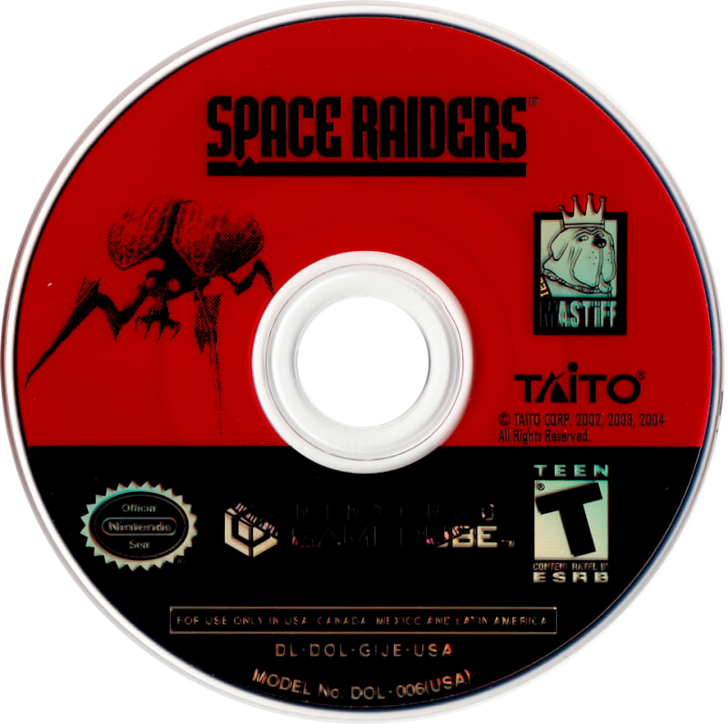 Space Raiders - GameCube