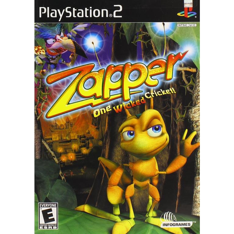 家電 PS2 Zapper One Wicked Cricket! - PlayStation 2 | Infogrames