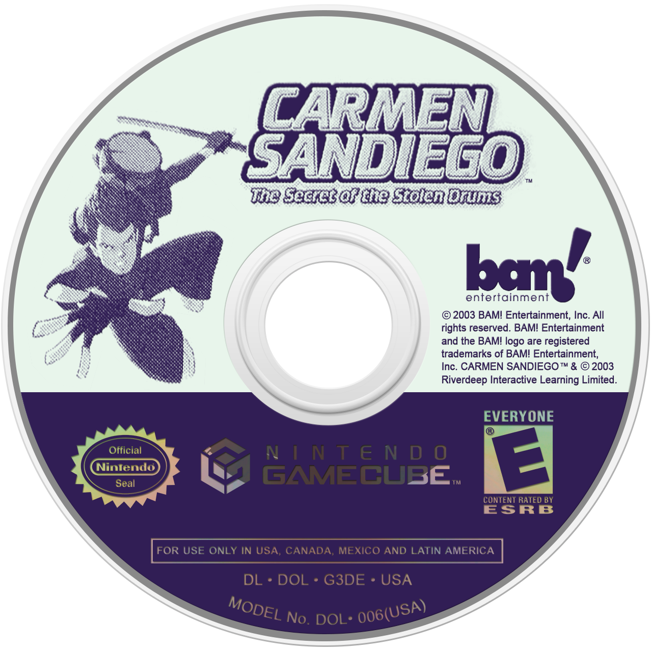 Carmen Sandiego: The Secret of the Stolen Drums - GameCube