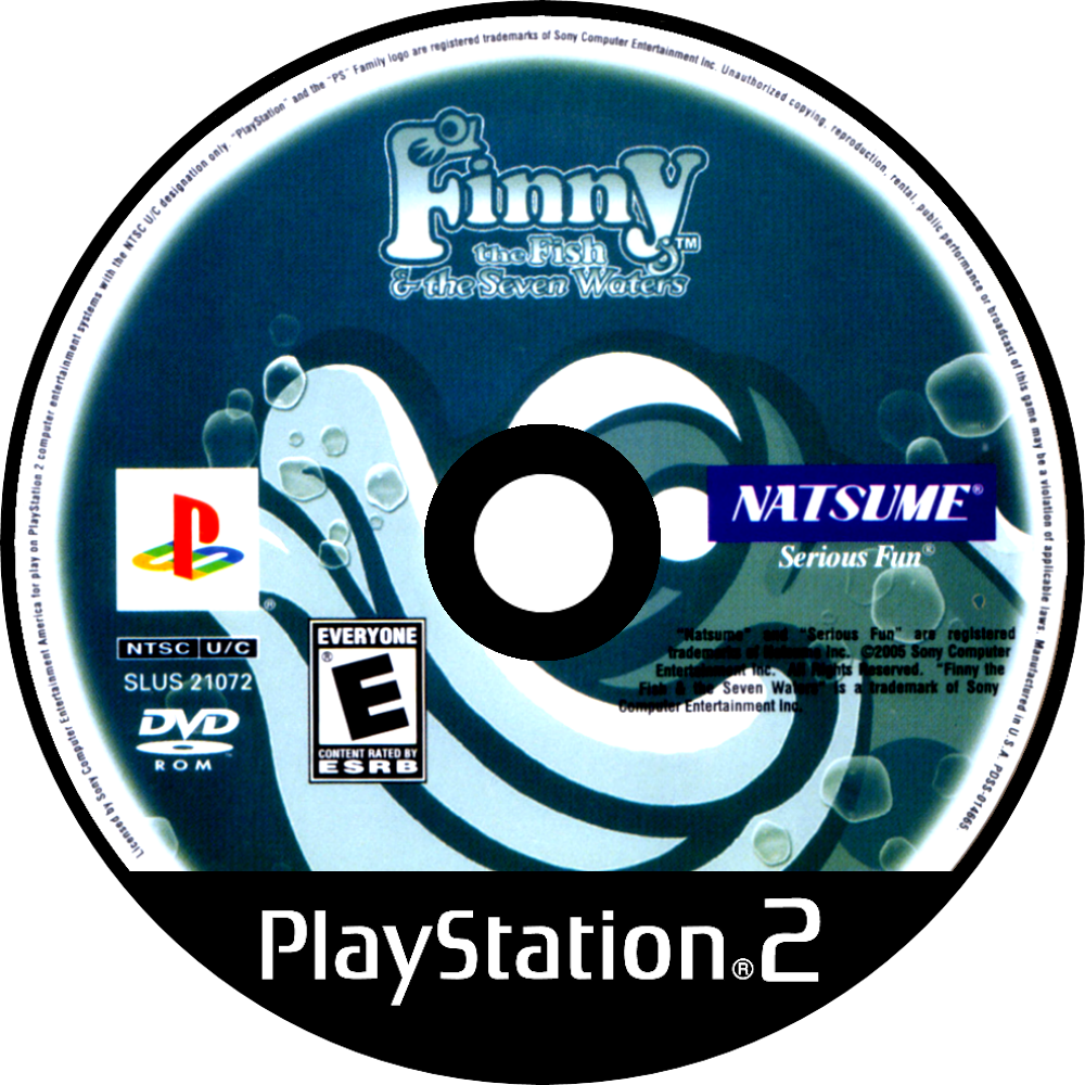 Finny the Fish and the Seven Water - PlayStation 2