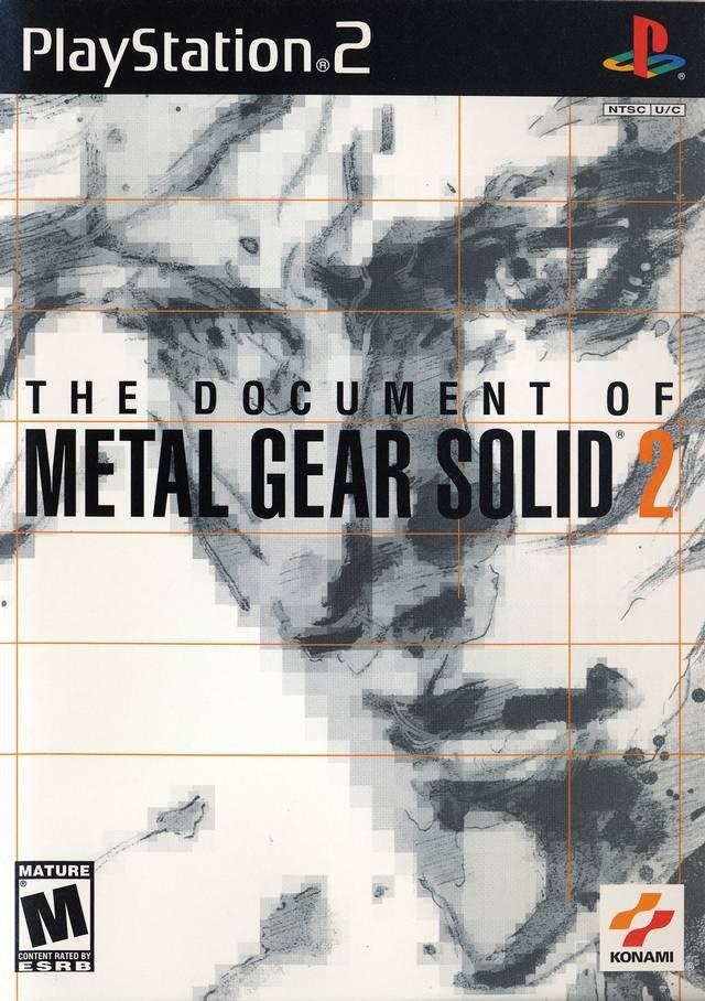 Document of Metal Gear Solid 2 - PlayStation 2