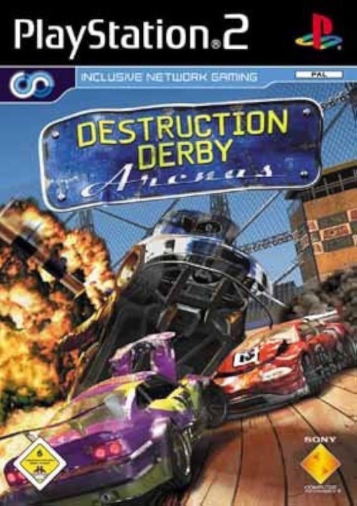 Destruction Derby Arenas sur Playstation 2 PS2 PAL VF NEUF