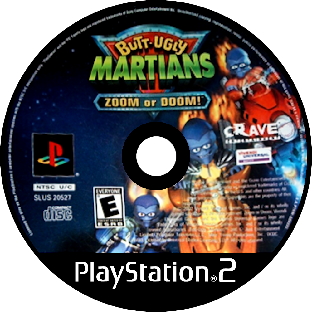 Butt-Ugly Martians: Zoom or Doom! - PlayStation 2