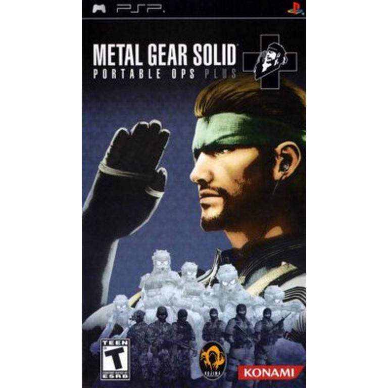 Metal Gear Solid Portable Ops - Sony PSP | Konami | GameStop