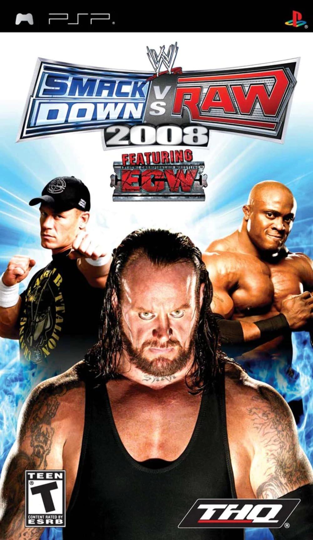 Wwe Smackdown Vs. Raw 2008 - Playstation 3 | Cuotas sin interés