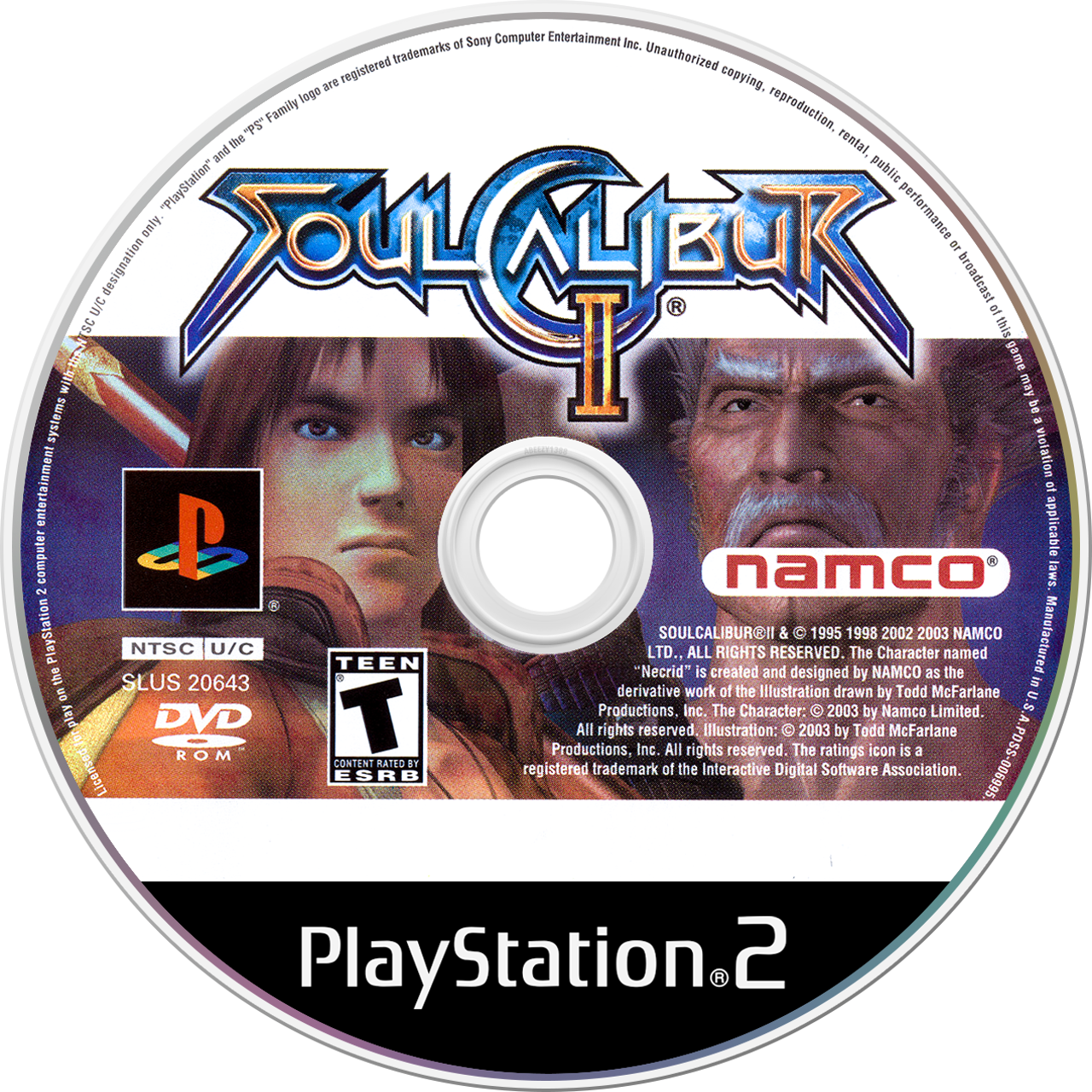 SoulCalibur II - PlayStation 2