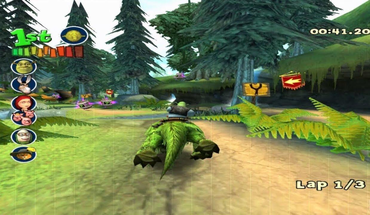 Shrek Smash 'N' Crash - GameCube
