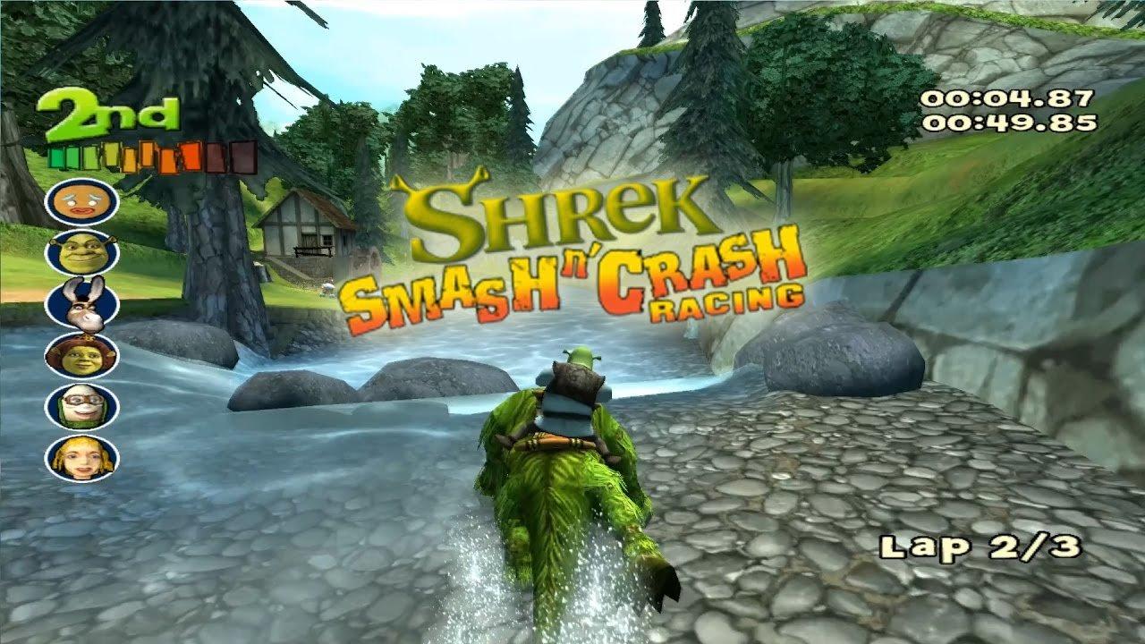 Shrek Smash 'N' Crash - GameCube