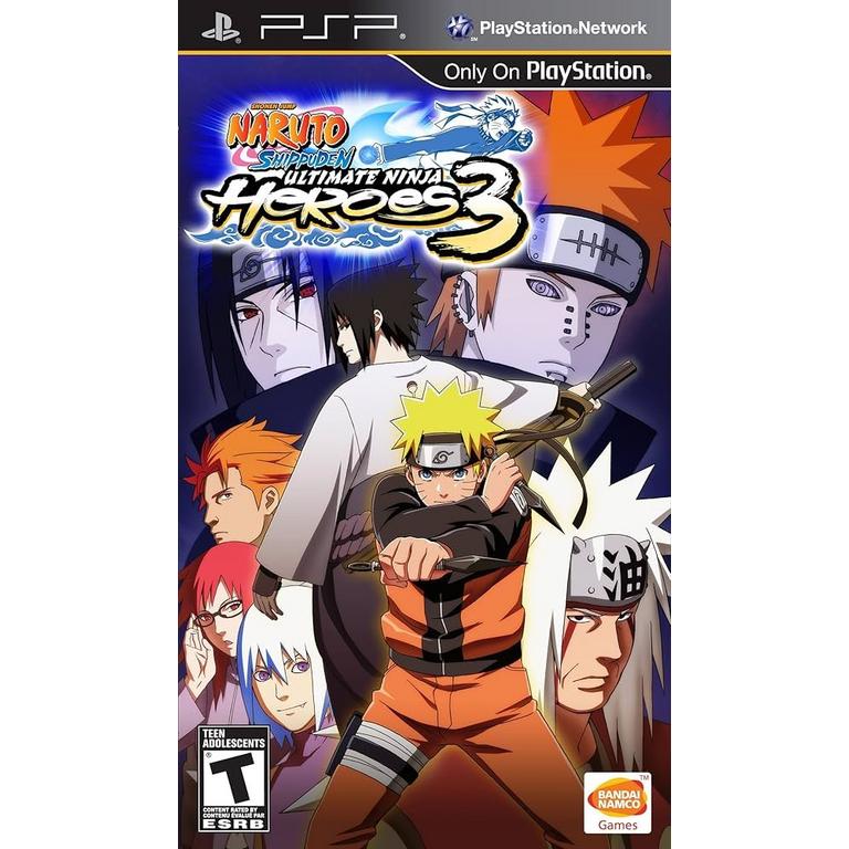 Naruto Shippuden: Ultimate Ninja Heroes 3 - Sony PSP | Bandai
