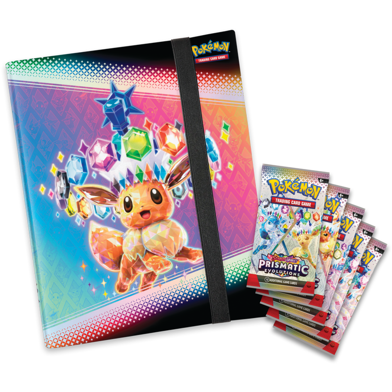 英語版ポケモンカードゲーム　Prismatic Evolutions Pokemon Trading Card Game Prismatic Evolutions Binder