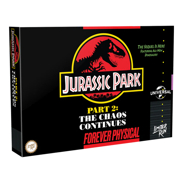 Jurassic Park Part 2: The Chaos Continues - (Limited Run Games) - Super Nintendo (SNES)