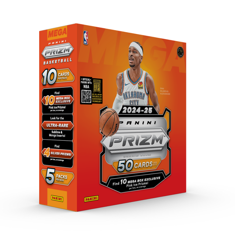 2024-25 Panini Prizm NBA Basketball Mega Box | GameStop