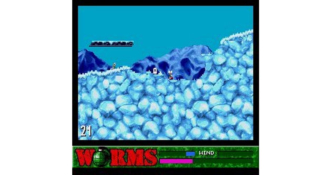 Worms - Grey Cart - (Limited Run Games) - Game Boy