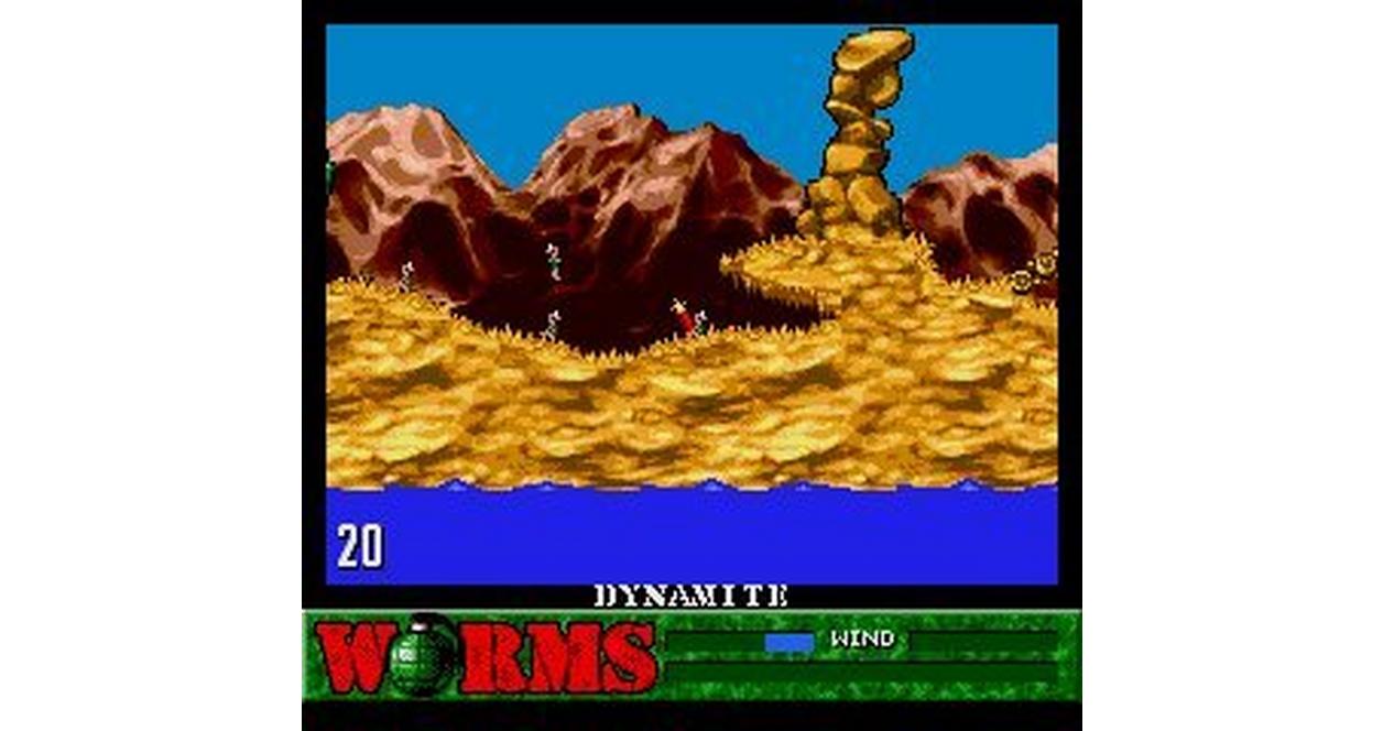 Worms - Grey Cart - (Limited Run Games) - Game Boy