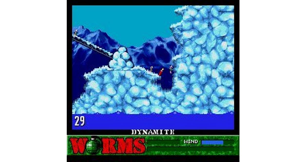 Worms - Grey Cart - (Limited Run Games) - Game Boy