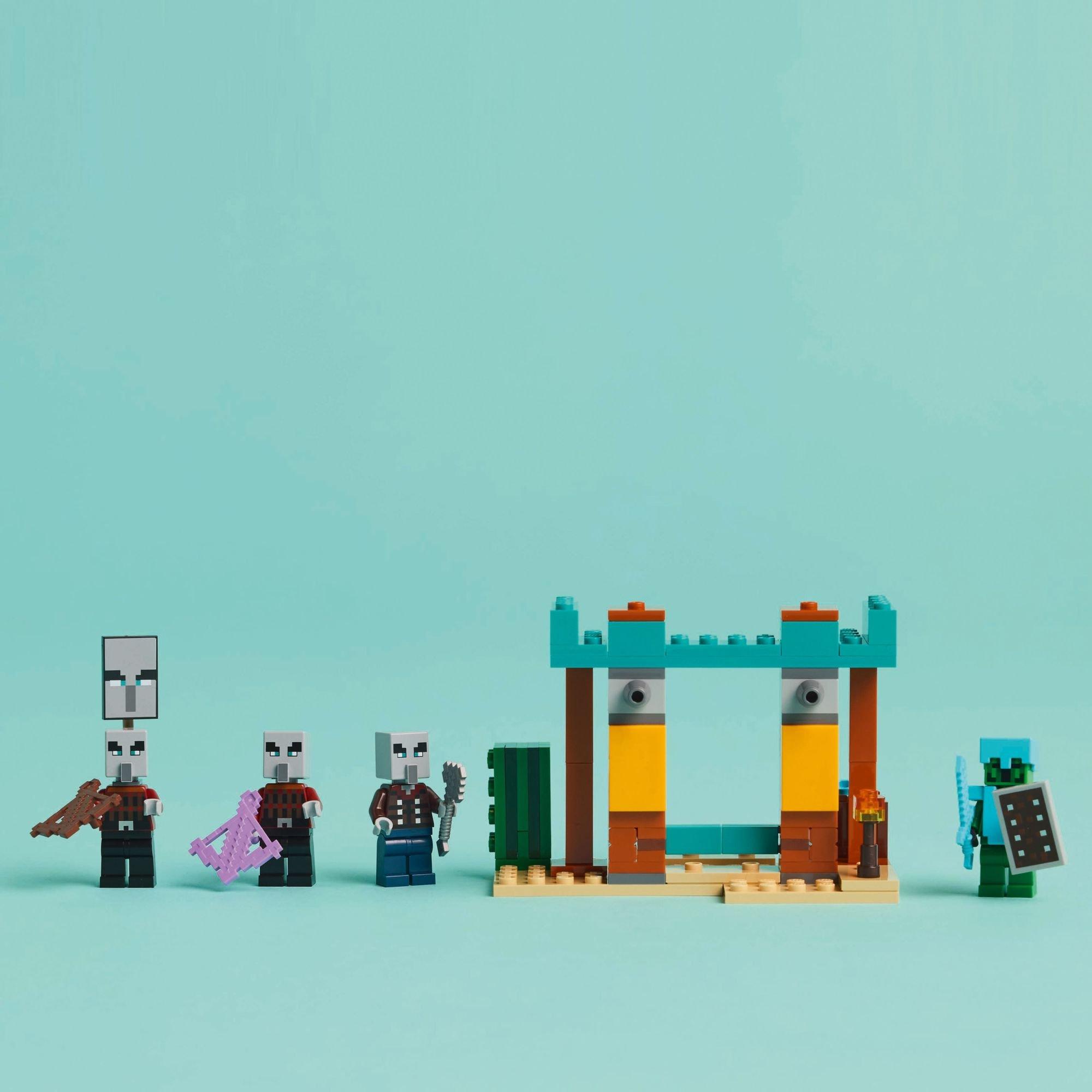 LEGO Minecraft The Illager Desert Patrol Bulding Playset 21267