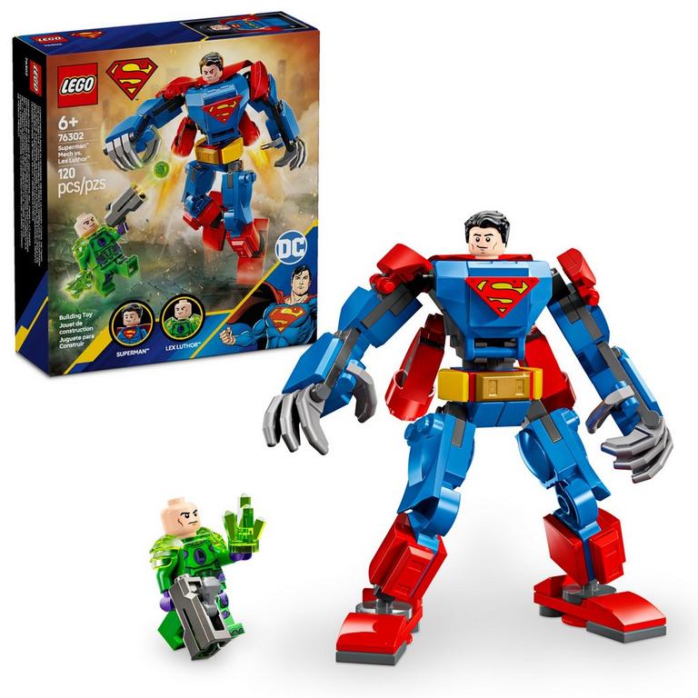 LEGO Super Heroes DC Superman Mech vs. Lex Luthor Building Toy 76302