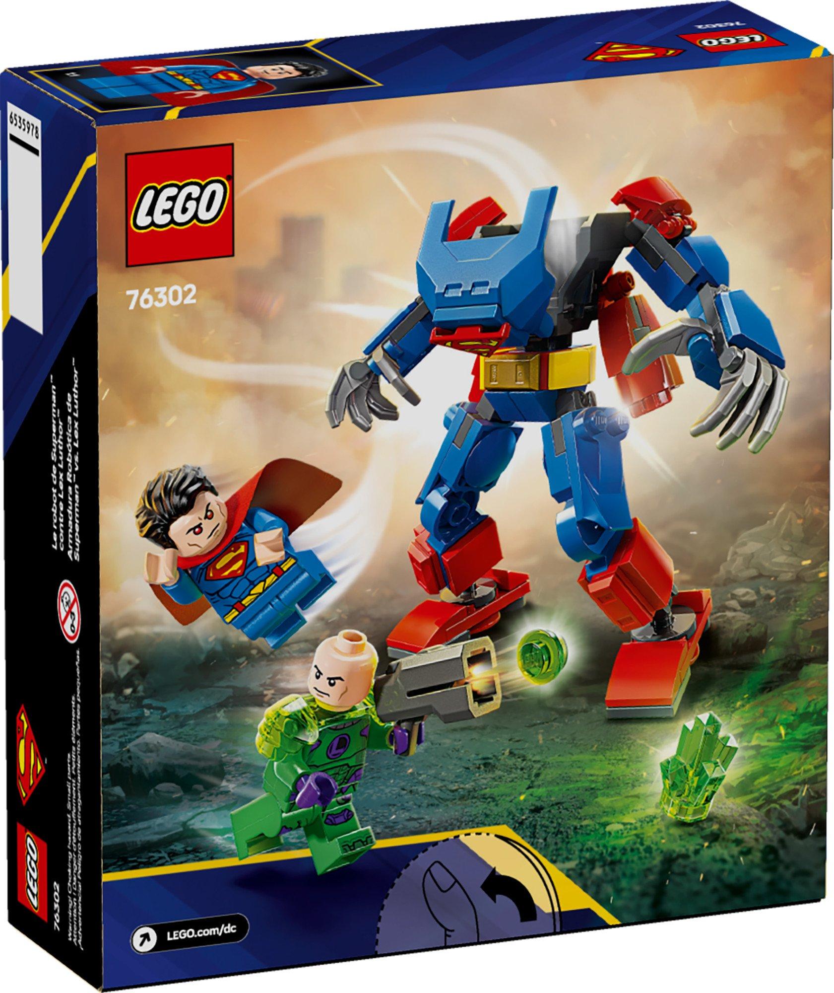 LEGO Super Heroes DC Superman Mech vs. Lex Luthor Building Toy 76302