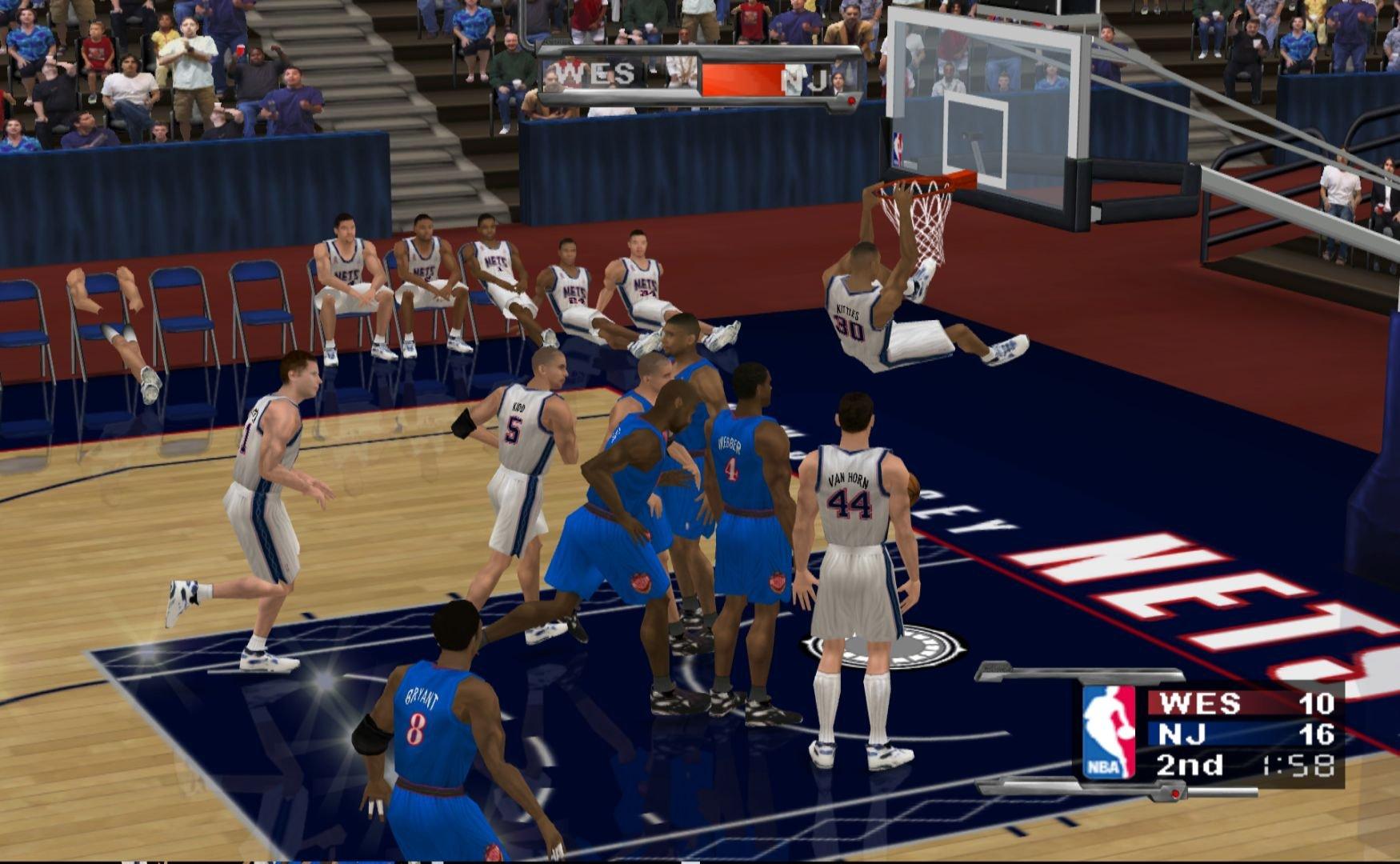 NBA Courtside 2002 - GameCube