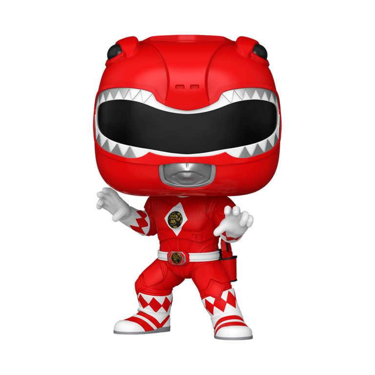 Funko POP! Movies: Mighty Morphin Power Rangers Red Ranger 3.7-in Vinyl Figure