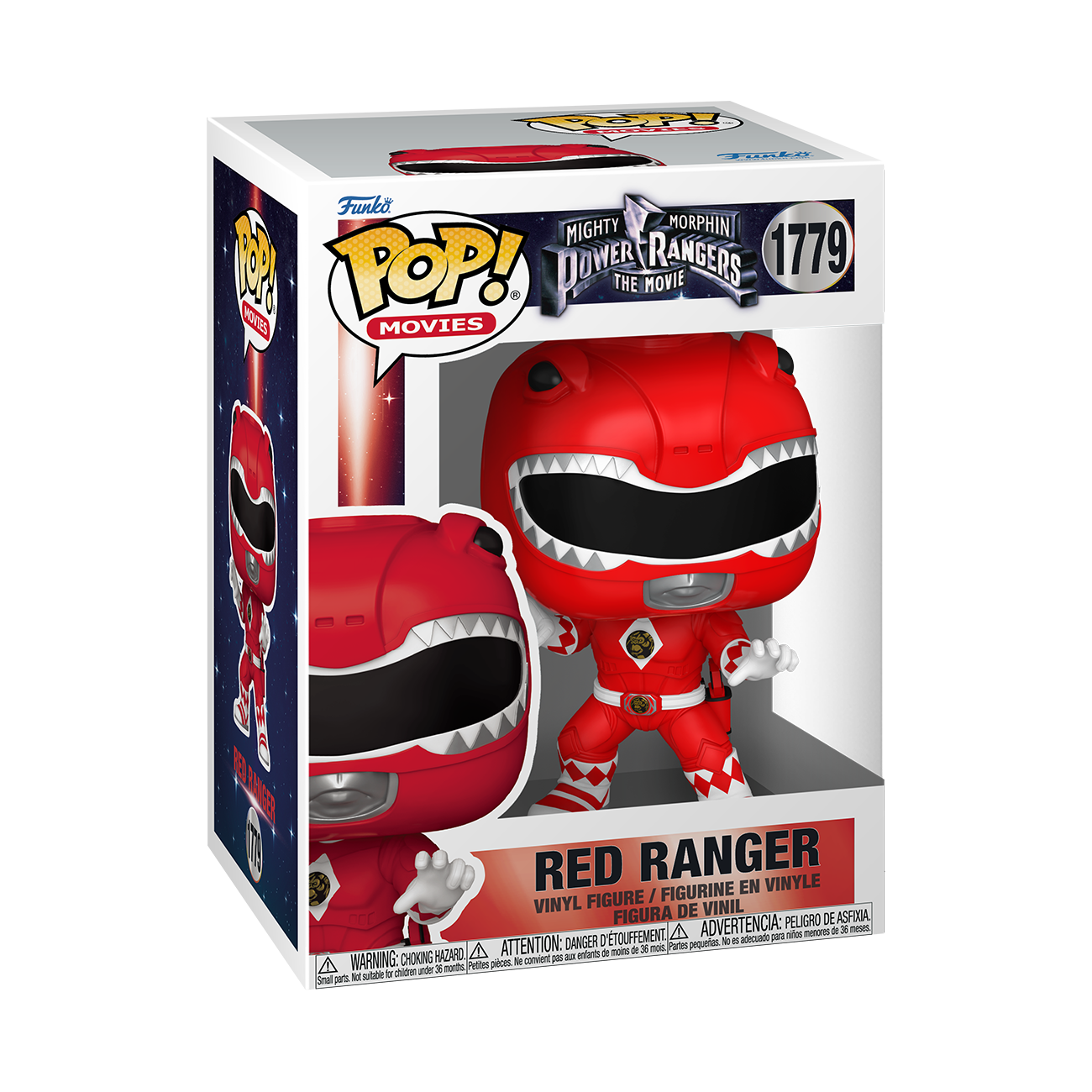 Funko POP! Movies: Mighty Morphin Power Rangers Ranger -in Vinyl Figure