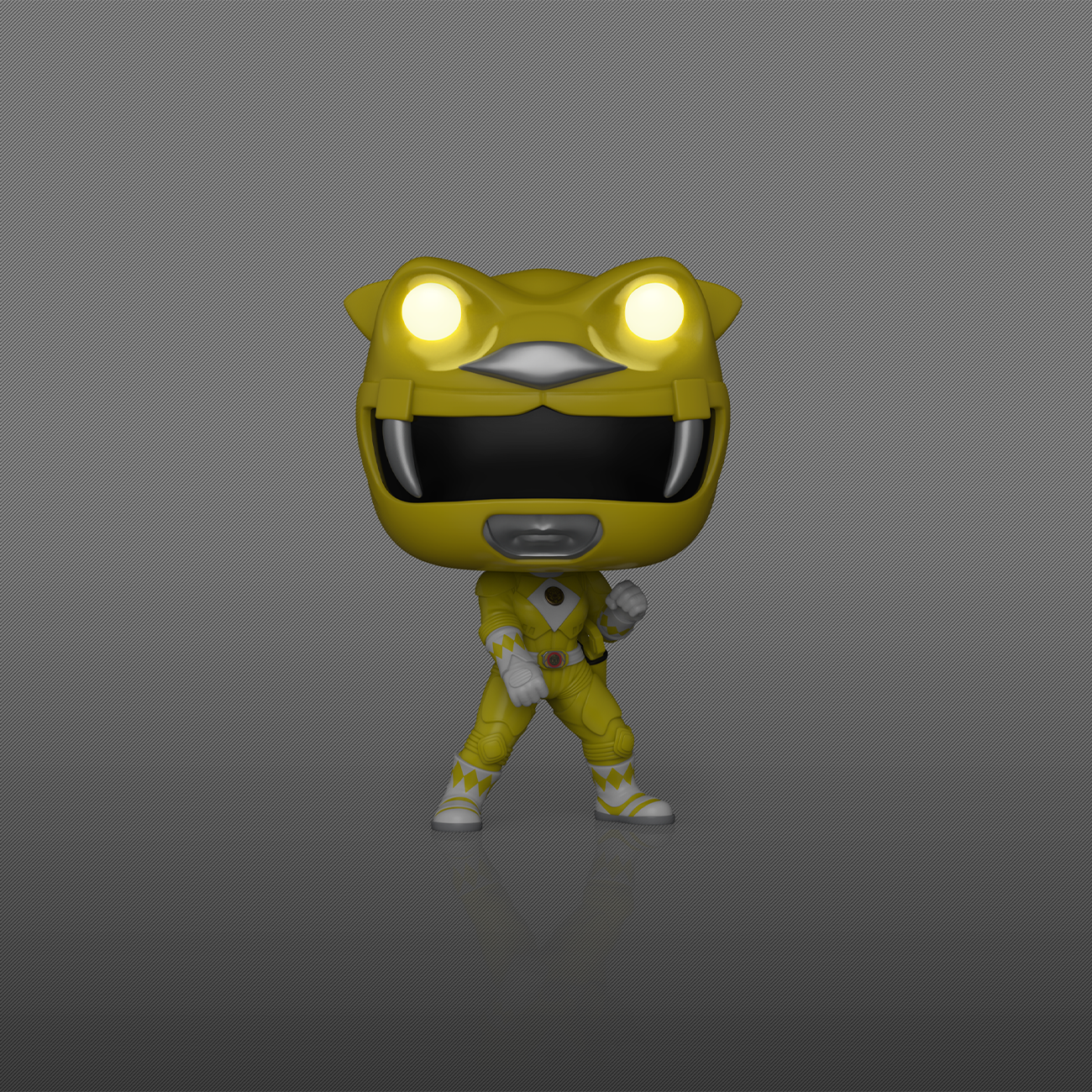 Funko POP! Power Rangers – Yellow Ranger Morphing Exclusive Vinyl Figur (10 Cm)