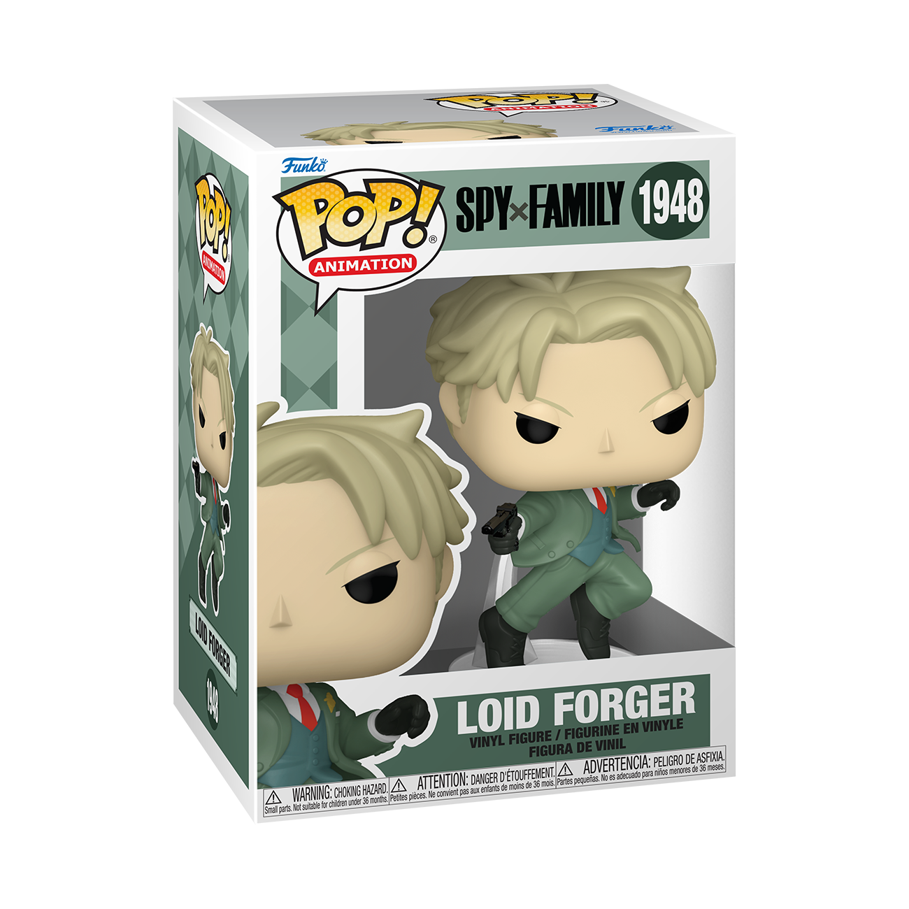Funko POP! Animation: Spy X Family Loid Forger 4.3-in Vinyl Figure
