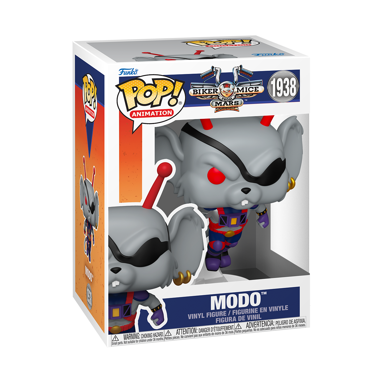 Funko POP! Animation: Biker Mice from Mars Modo 5-in Vinyl Figure