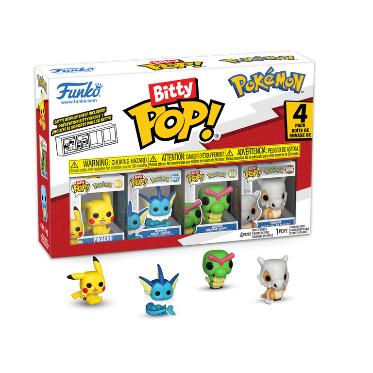 Funko Bitty POP! Pokemon Vinyl Figure Set 4-Pack (Pikachu