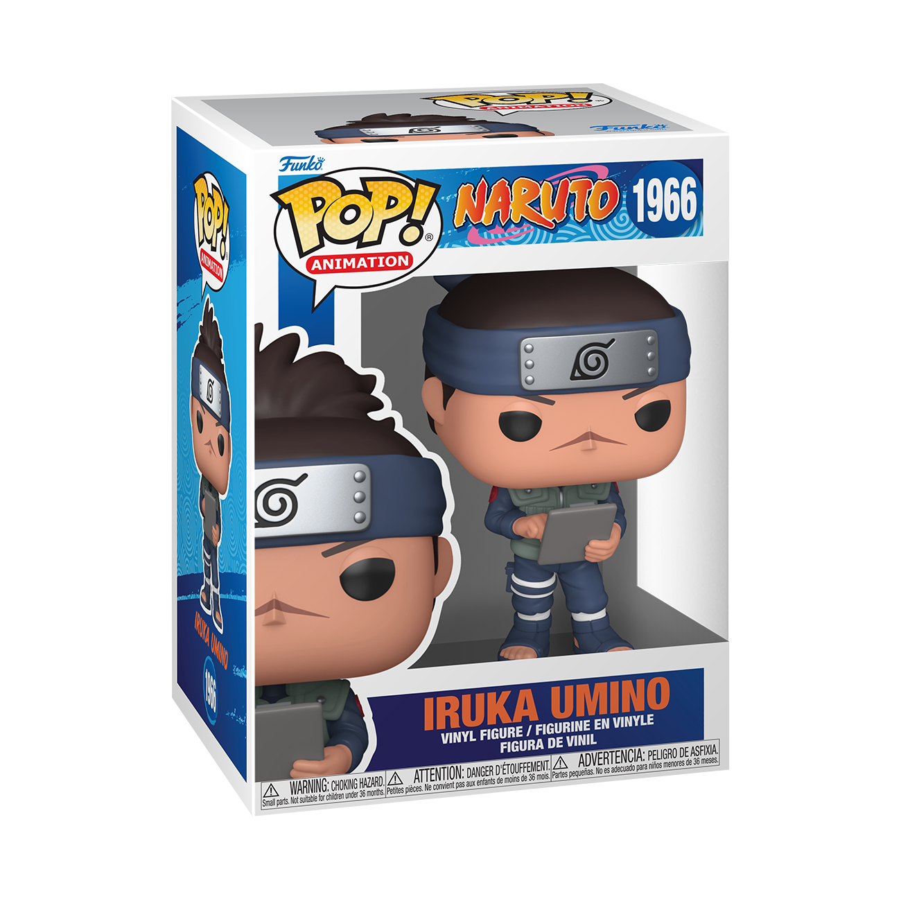Funko POP! Animation: Naruto Iruka Umino 5.6-in Vinyl Figure