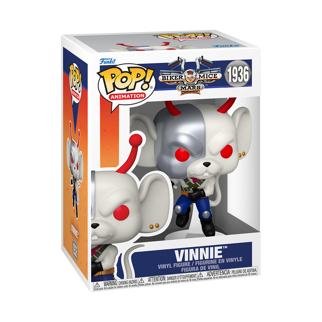 Funko POP! Animation: Biker Mice from Mars Vinnie 5-in Vinyl Figure