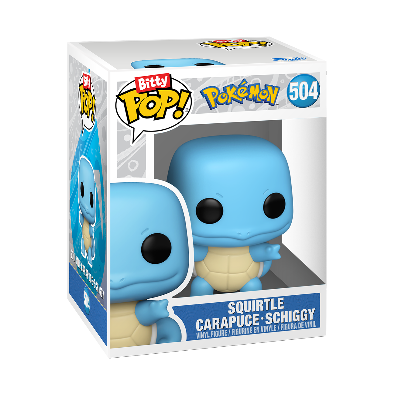 Funko Bitty POP! Pokemon Vinyl Figure Set 4-Pack (Squirtle, Eevee, Growlithe