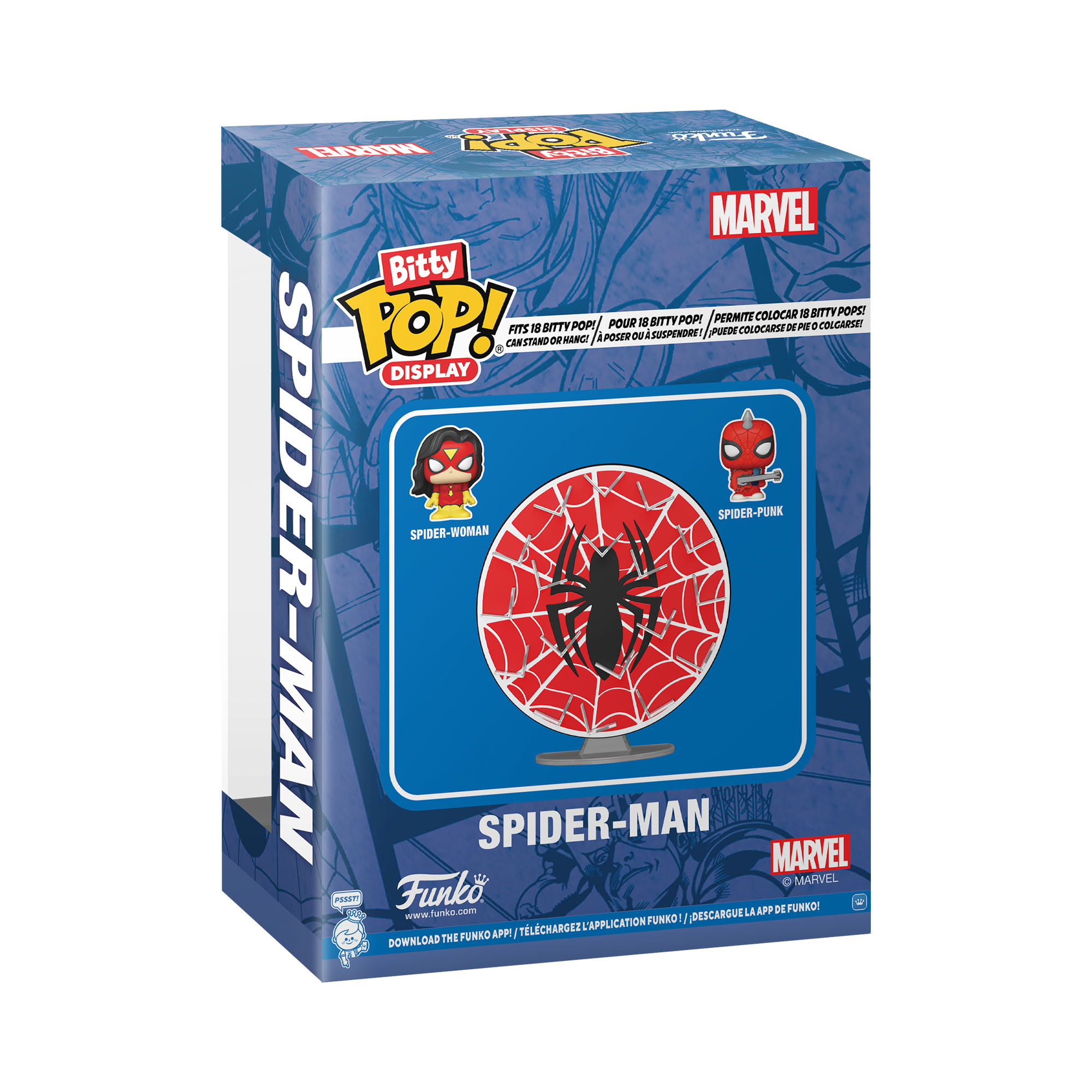 Funko Bitty POP! Marvel Vinyl Figure Set (Spiderweb Display, Spider-Woman