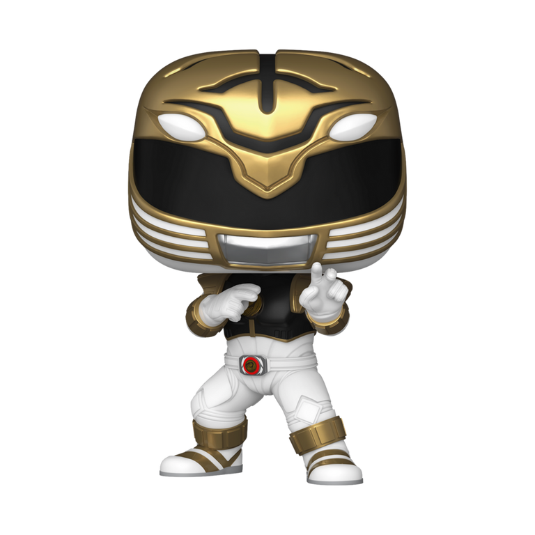 Funko POP! Movies: Mighty Morphin Power Rangers White Ranger 3.65-in Vinyl Figure