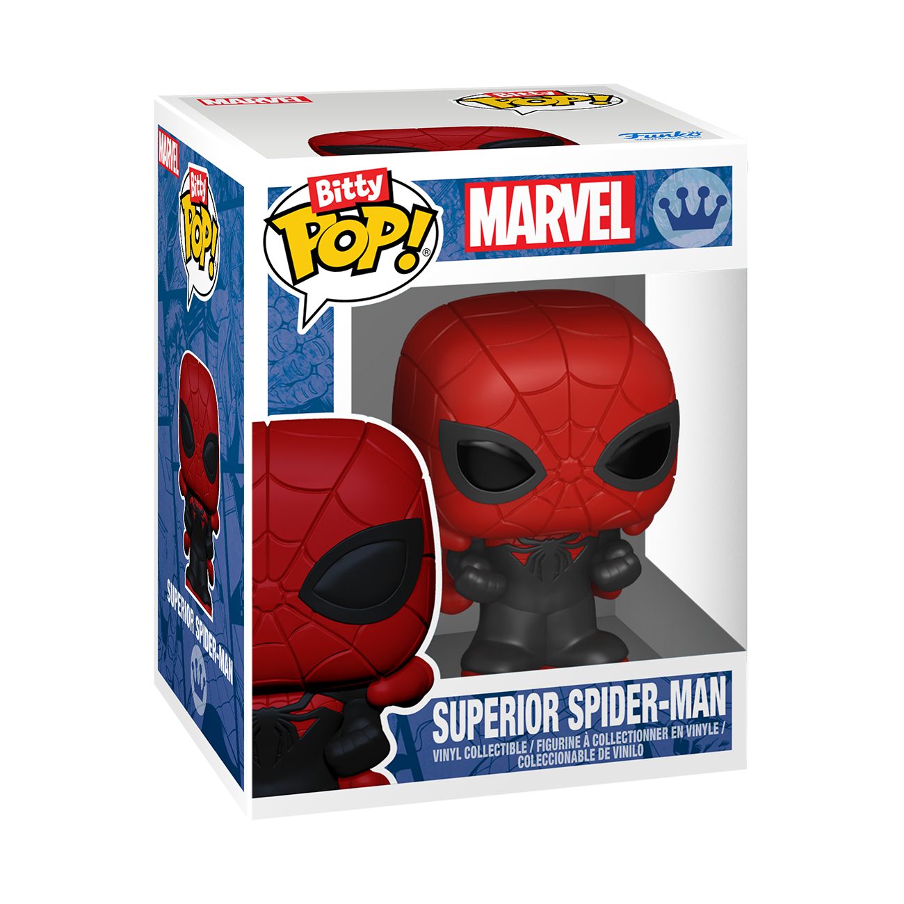 Funko Bitty POP! Marvel Vinyl Figure Set 4-Pack (Peter Parker, Superior Spider-Man, Spider-Man