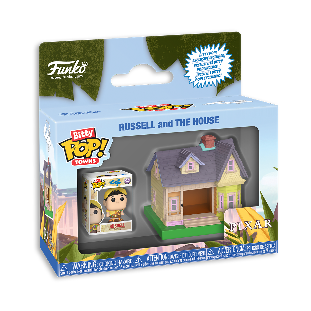 Funko Bitty POP! Disney Pixar's Up Towns Russell and House Vinyl Figure