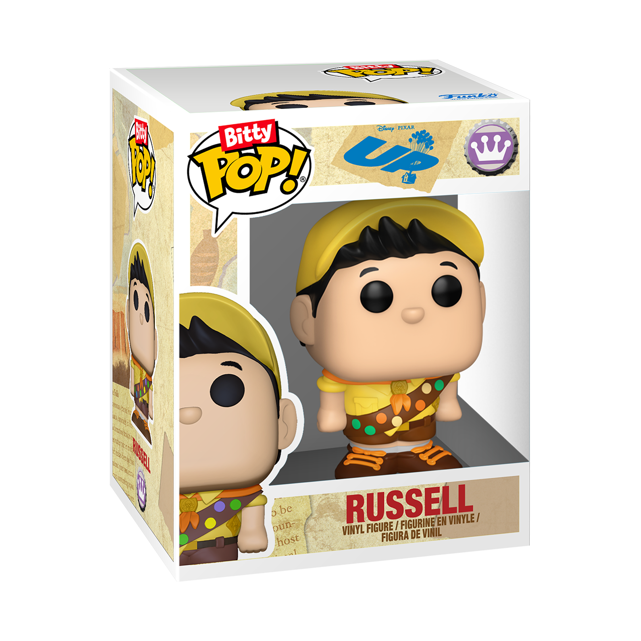 Funko Bitty POP! Disney Pixar's Up Towns Russell and House Vinyl Figure