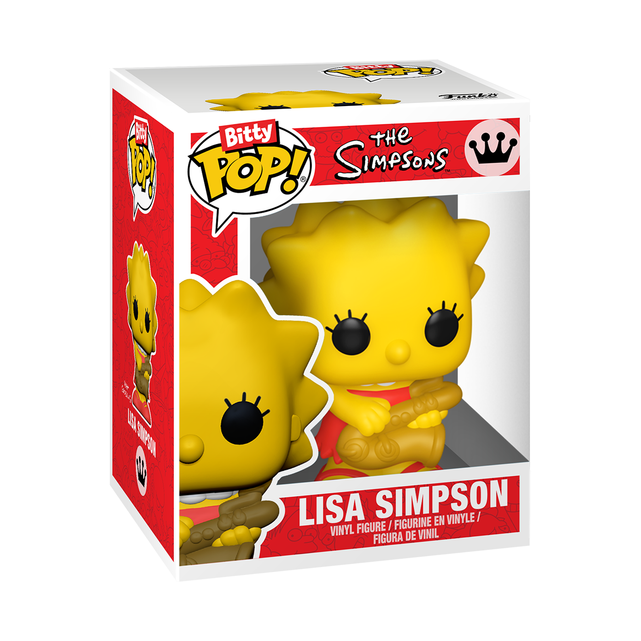 Funko Bitty POP! The Simpsons Vinyl Figure Set 4-Pack (Scratchy, Grampa Simpson, Lisa Simpson