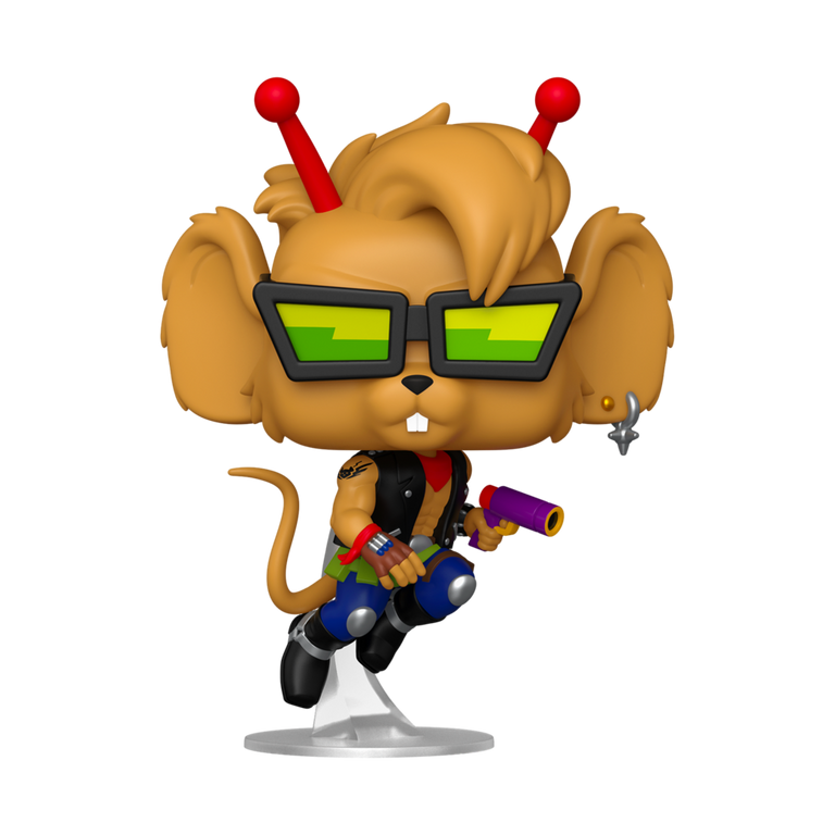 【未開封箱付き】 Funko pop RIDERS アバター トルーク・マクト Funko POP! Animation: Biker Mice from Mars Throttle 5-in Vinyl