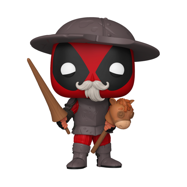 Funko POP! Plus: Deadpool - Deadpool as Don Quixote 4-in Vinyl Bobblehead Figure