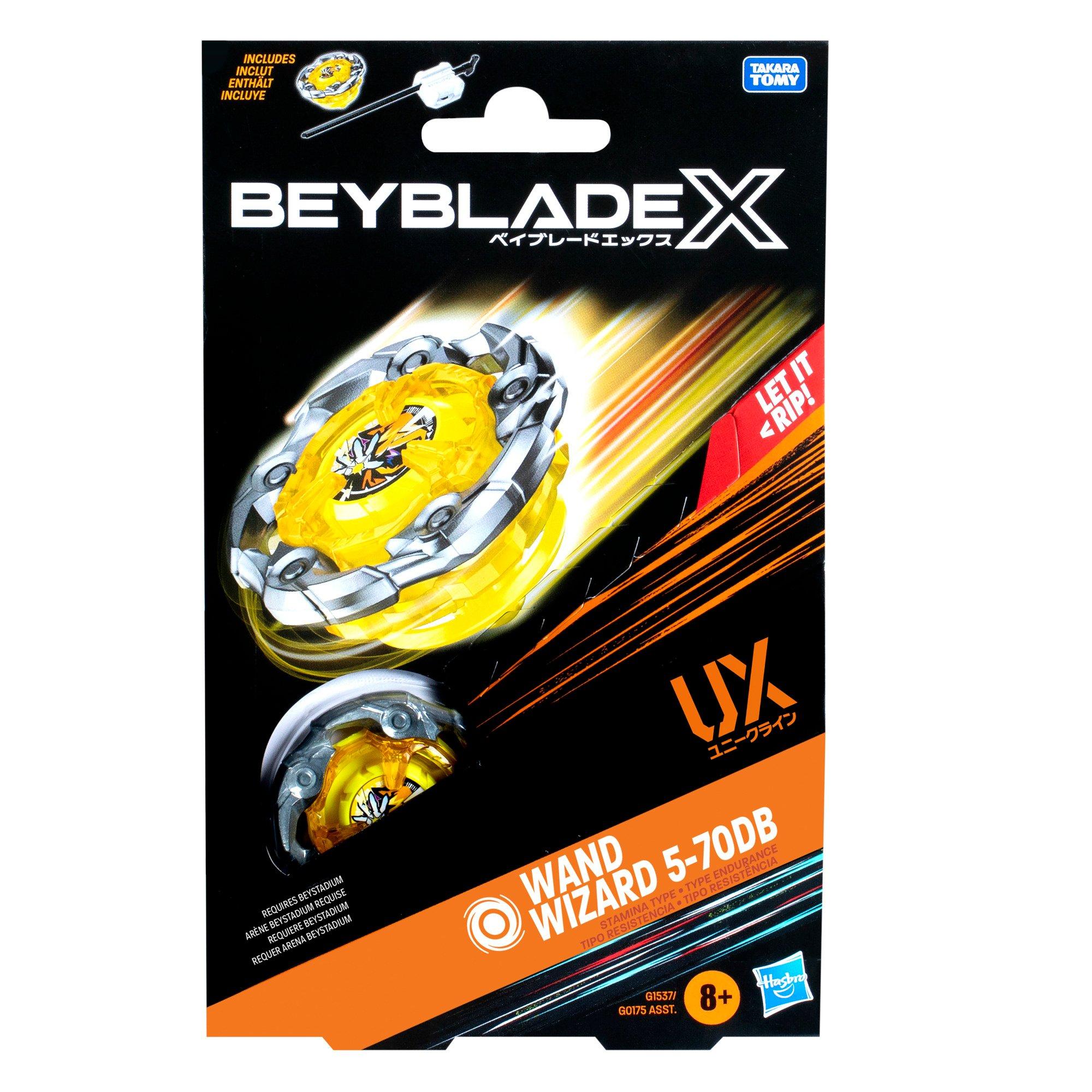Beyblade X Wand Wizard 5-70DB UX Booster Pack Set