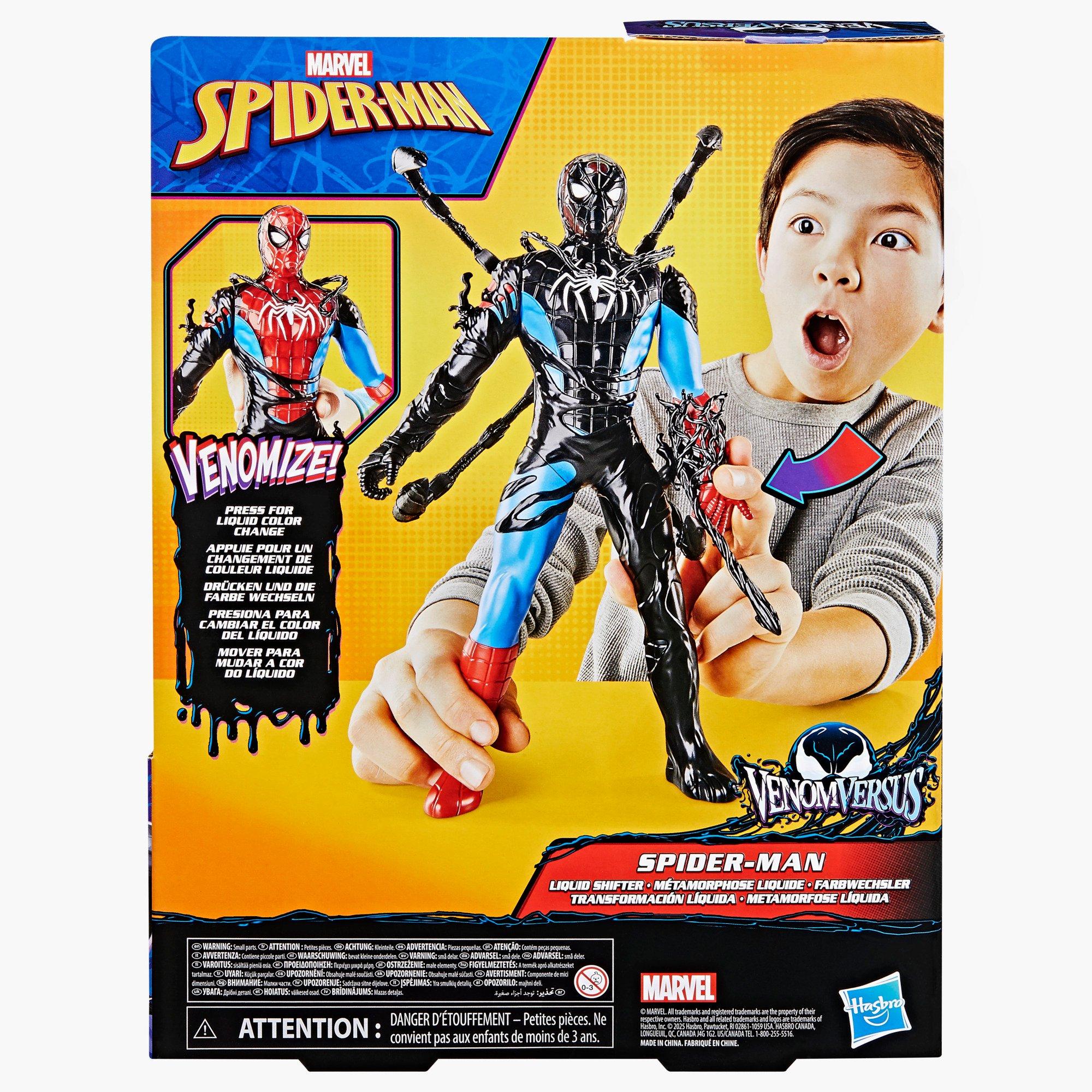 Hasbro Marvel Spider-Man Venom vs Spider-Man Liquid Shifter