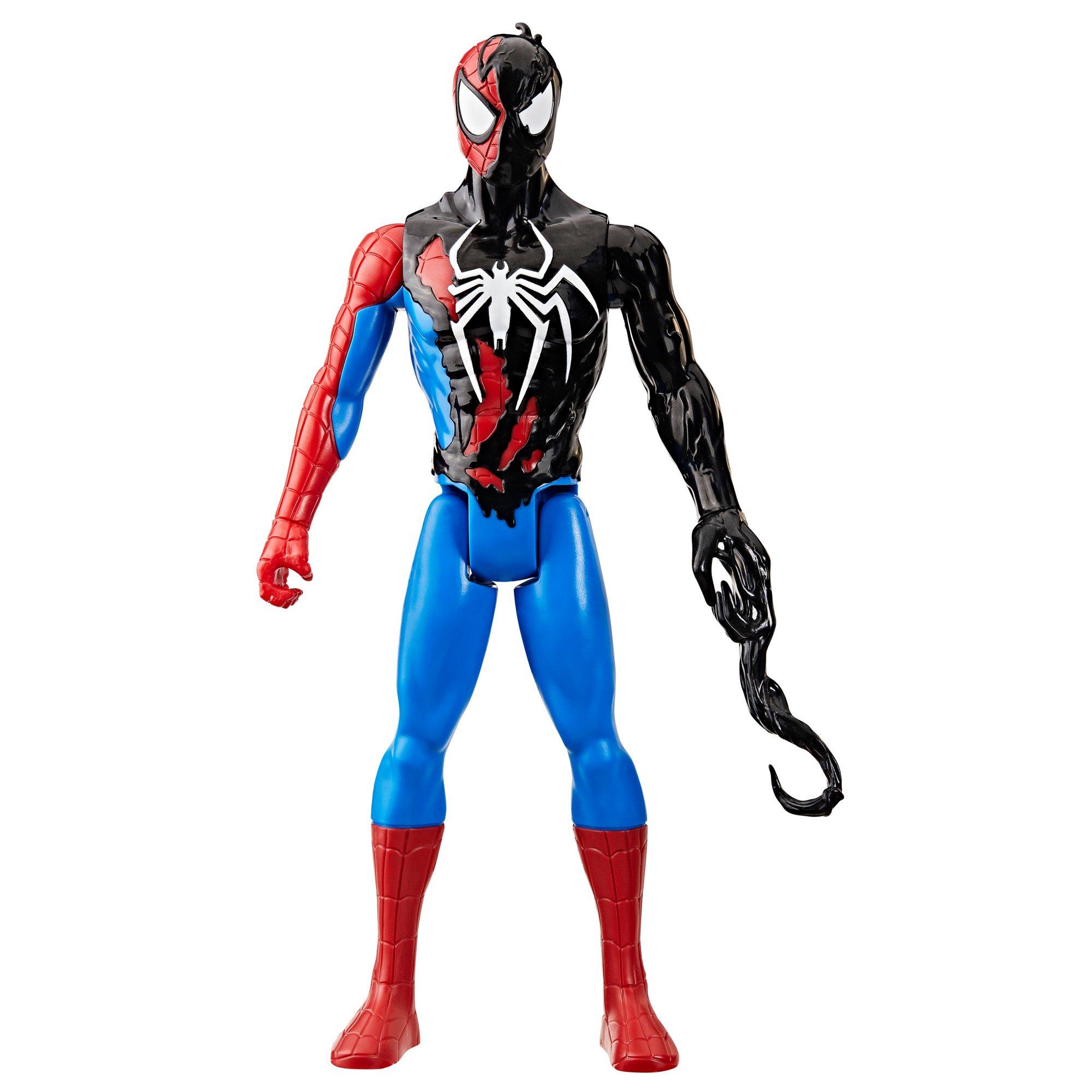 Hasbro Marvel Spider-Man Venom vs Titan Hero Series Spider-Man Action Figure