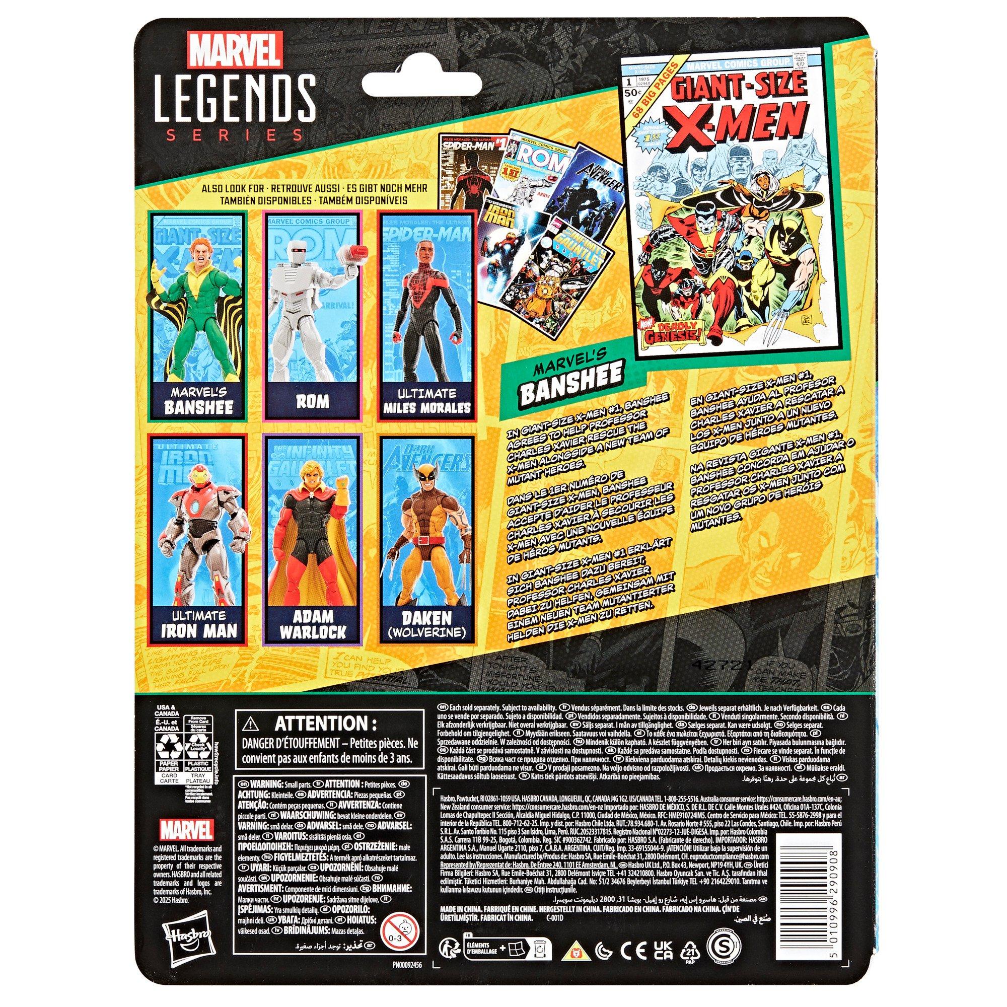 Hasbro Marvel Legends Giant-Size X-Men Banshee 6-in Action Figure